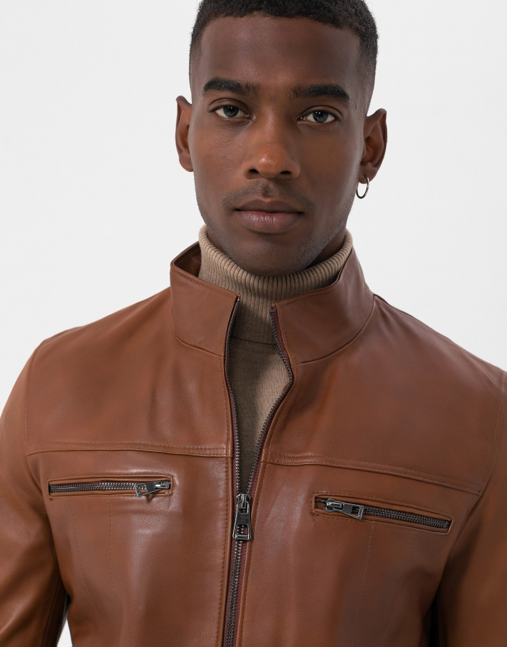 Aleksander Leather Jacket
